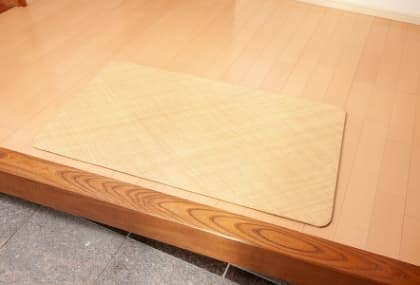 籐むしろマット